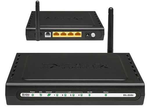 D-Link DSL -2600U/2640U